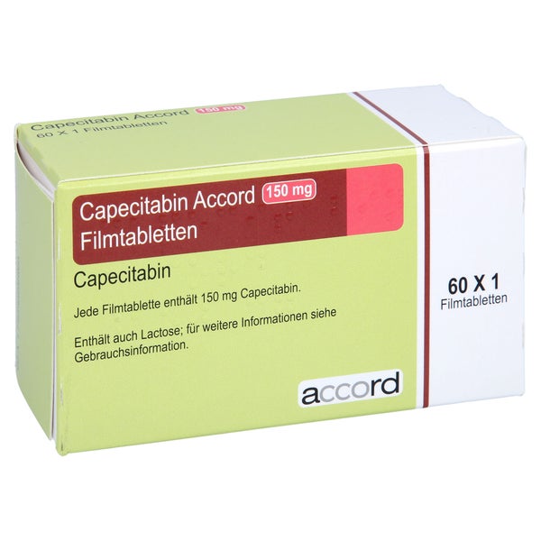 Capecitabin Accord 150 mg Filmtabletten 60 St