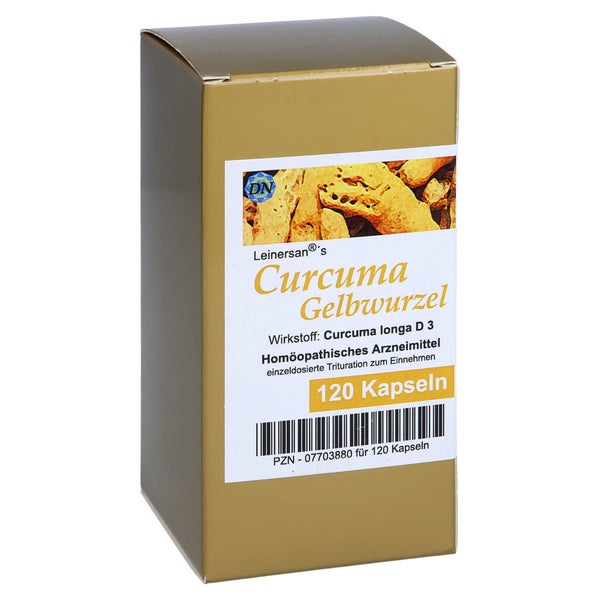 Curcuma Gelbwurzel Kapseln 120 St