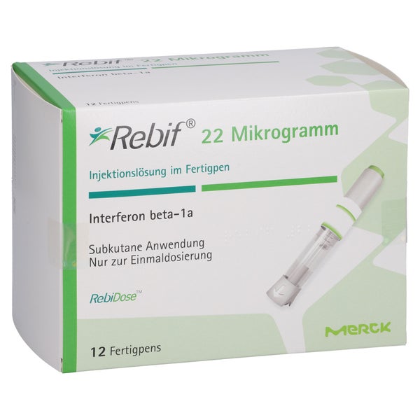 REBIF 22 Mikrogramm Inj.-Lsg.in einem Fertigpen 12 St