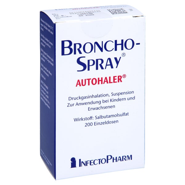 BRONCHOSPRAY Autohaler 0,1 mg/Sprühstoß 200 ED 1 St