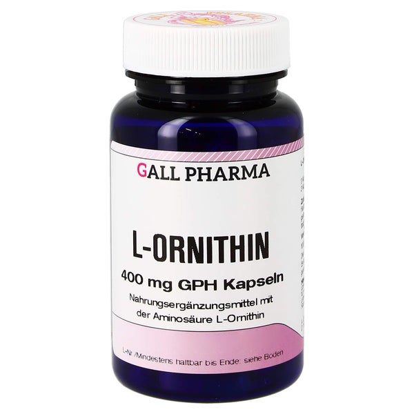 L-ornithin 400 mg GPH Kapseln 1750 St