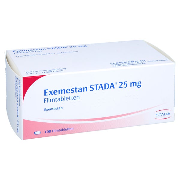 Exemestan Stada 25 mg Filmtabletten 100 St