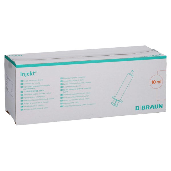 Braun Injekt Spritze 10 ml Luer exzentri 100X10 ml