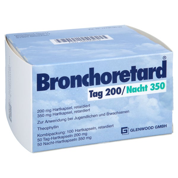 BRONCHORETARD Tag 200/Nacht 350 Retardkapseln 100 St