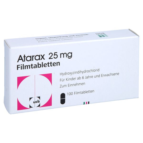 Atarax 25 mg Filmtabletten 100 St