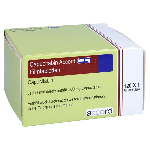 Capecitabin Accord 500 mg Filmtabletten 120 St