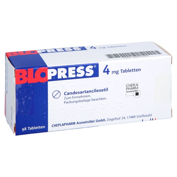 Blopress 4 mg Tabletten 98 St