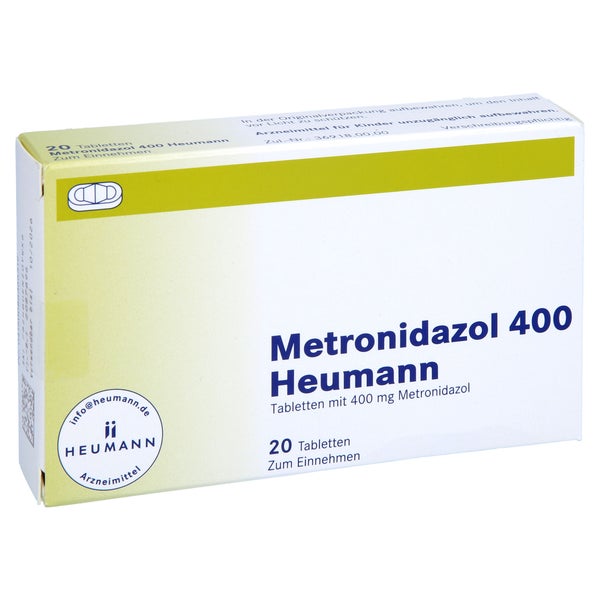 Metronidazol 400 Heumann Tabletten 20 St