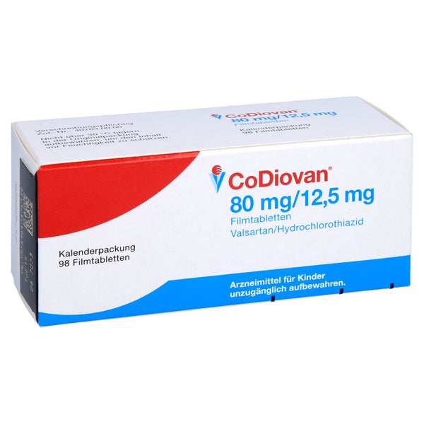 Codiovan 80 Mg/12,5 mg Filmtabletten 98 St