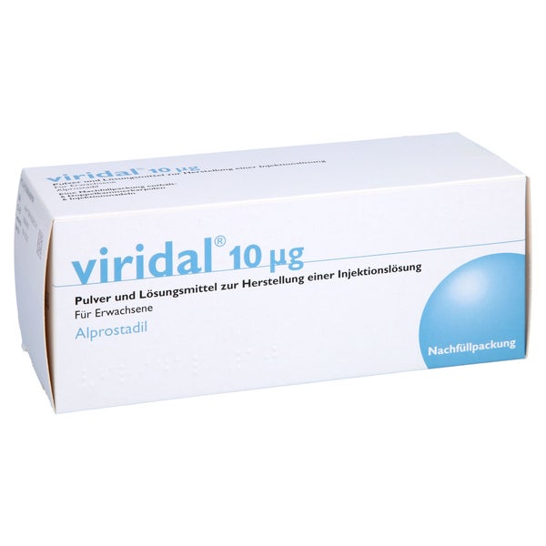 VIRIDAL 10 µg Karpulen Plv.u.LM z.Her.e.Inj.-Lsg. 6 St