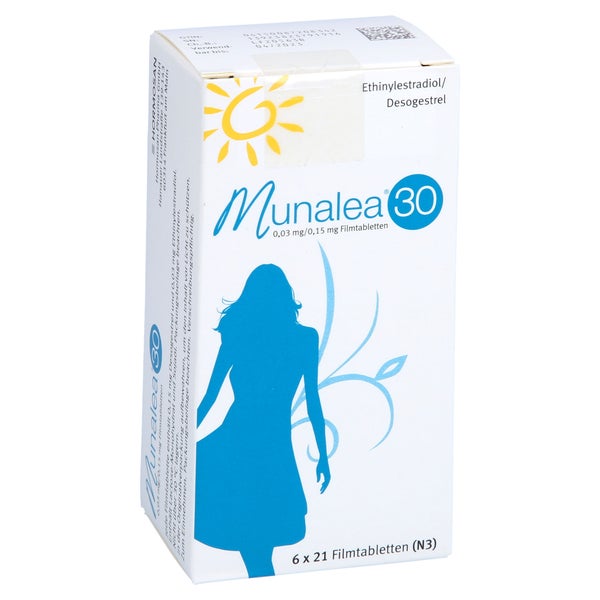 Munalea 30 0,03mg/0,15mg Filmtabletten 6X21 St