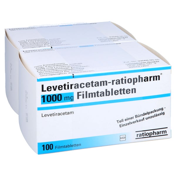 LEVETIRACETAM-ratiopharm 1000 mg Filmtabletten 200 St