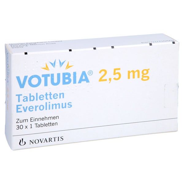 Votubia 2,5 mg Tabletten 30 St