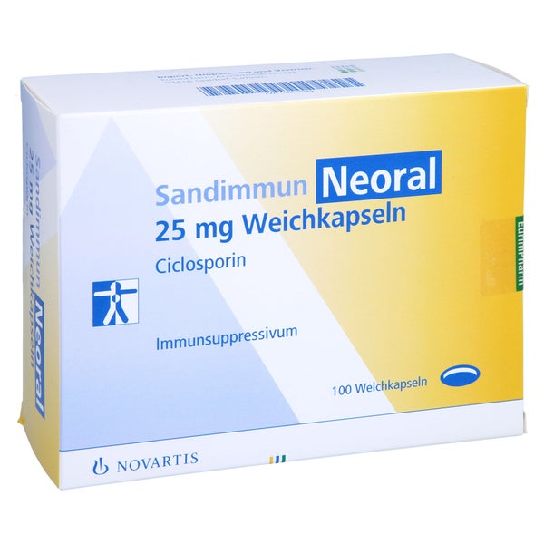 Sandimmun Neoral 25 mg Weichkapseln 100 St