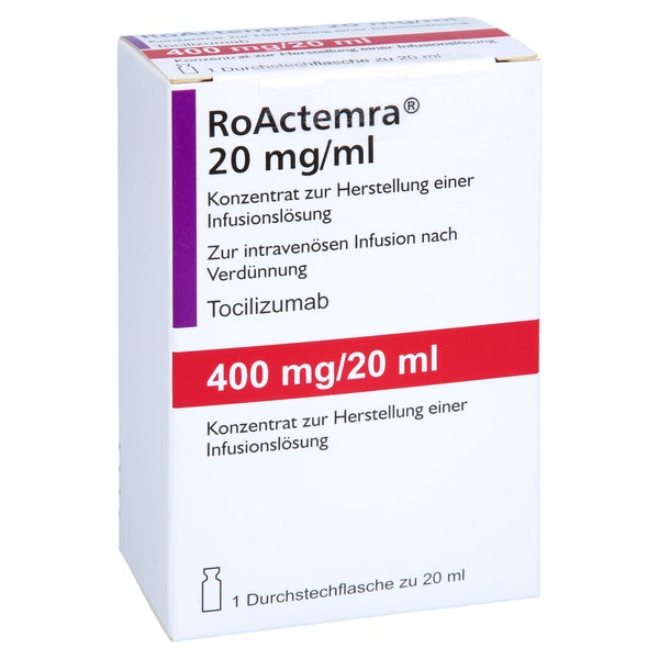 ROACTEMRA 20 mg/ml 400 mg Konz.z.Herst.e.Inf.-Lsg. 1 St
