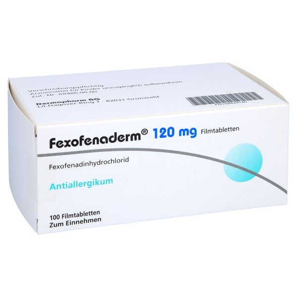 Fexofenaderm 120 mg Filmtabletten 100 St