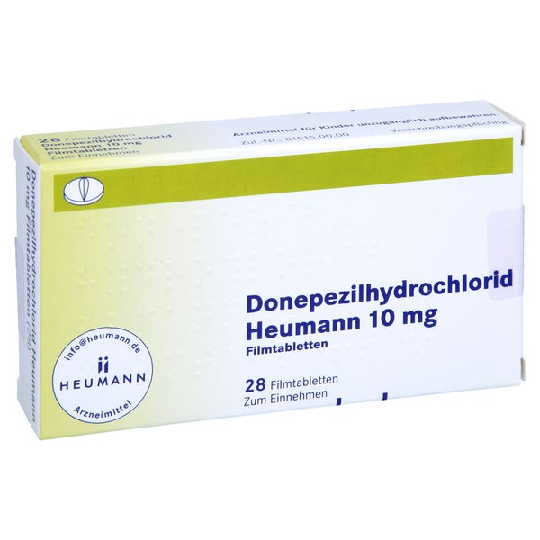 DONEPEZILHYDROCHLORID Heumann 10 mg Filmtabletten 28 St