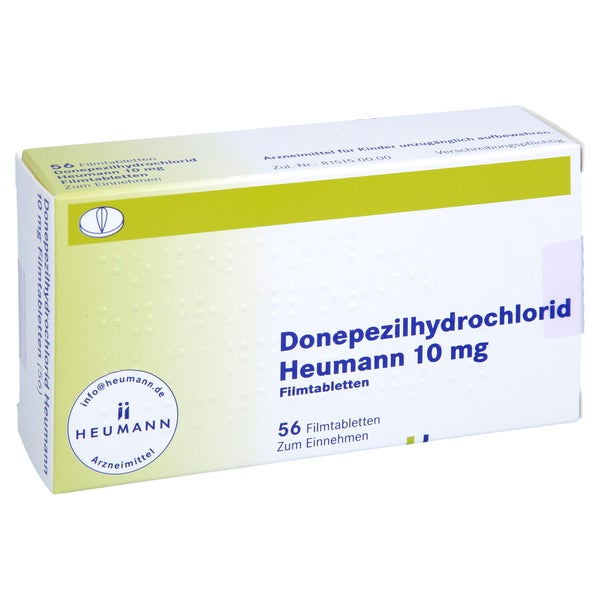 DONEPEZILHYDROCHLORID Heumann 10 mg Filmtabletten 56 St