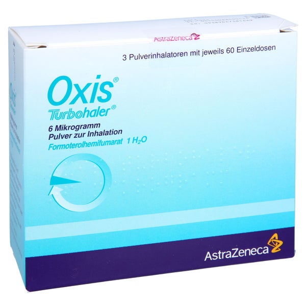 OXIS Turbohaler 6 µg 60 ED Inhalationspulver 3X1 St