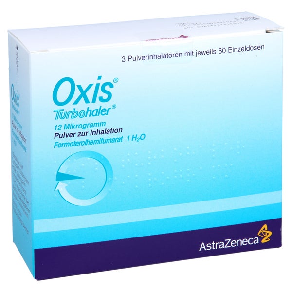 OXIS Turbohaler 12 µg 60 ED Inhalationspulver 3X1 St
