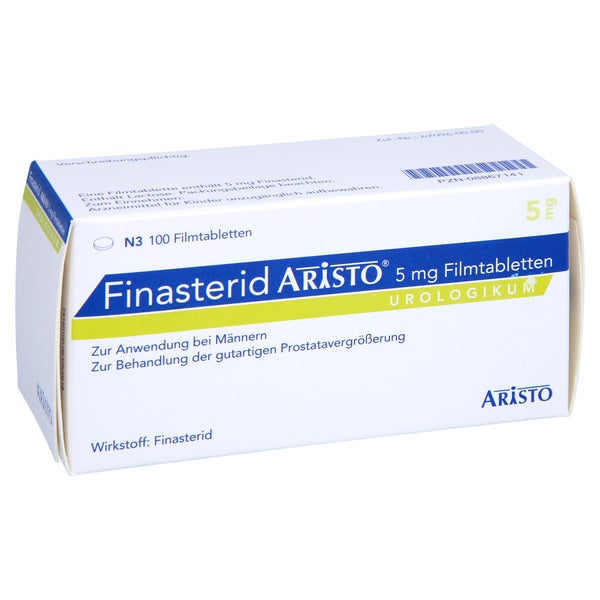 Finasterid Aristo 5 mg Filmtabletten 100 St
