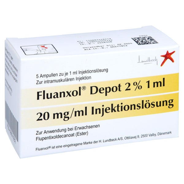 FLUANXOL Depot 2% Injektionslösung Ampullen 5X1 ml