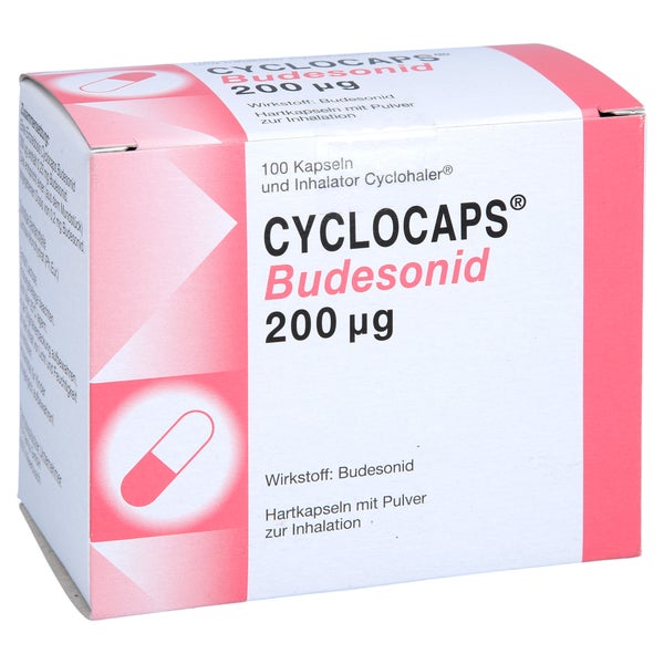 CYCLOCAPS Budesonid 200 µg Inh.Kaps.+Cyclohaler 100 St