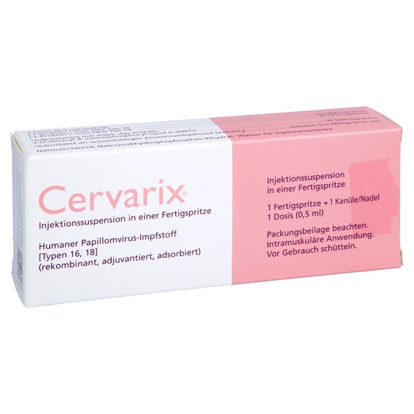 Cervarix Inj.-susp.i.e.fertigspritze 1 St