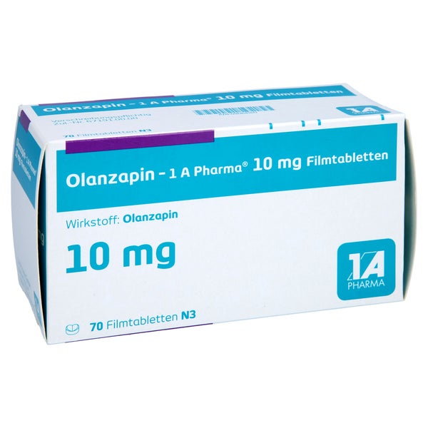 Olanzapin-1a Pharma 10 mg Filmtabletten 70 St