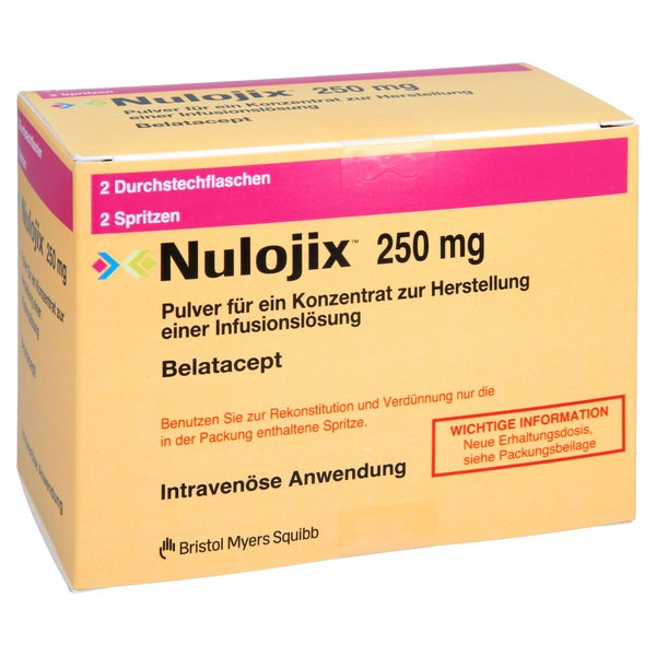 NULOJIX 250 mg Plv.f.e.Konz.z.Herst.e.Inf.-Lsg. 2X250 mg