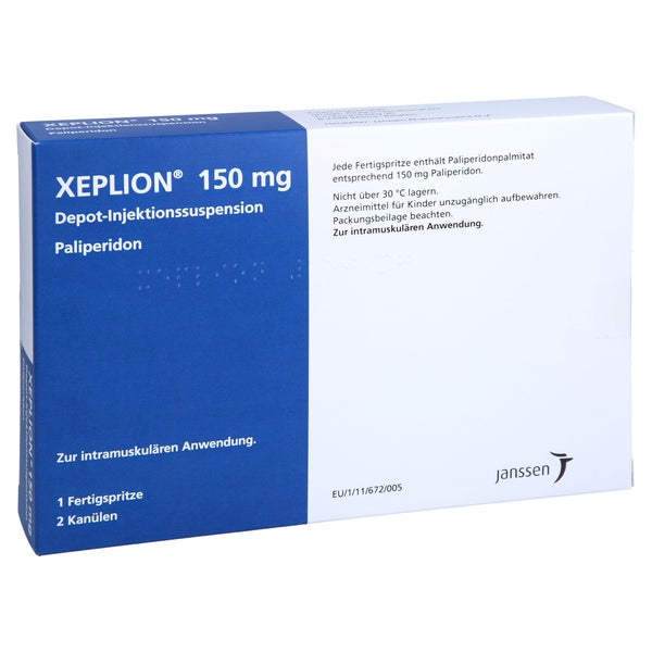 XEPLION 150 mg Depot-Injektionssusp.i.e.Fertigspr. 1 St