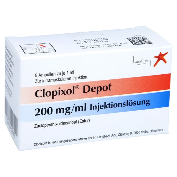 CLOPIXOL Depot 200 mg/ml Injektionslösung i.e.Amp. 5X1 St