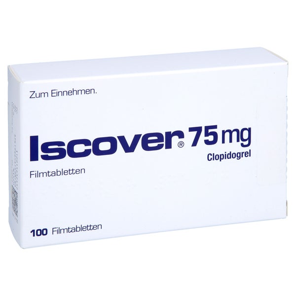 Iscover 75 mg Filmtabletten 100 St