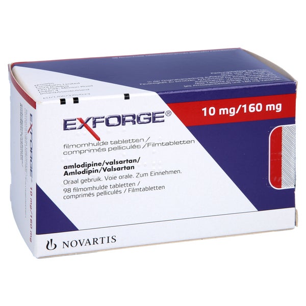 Exforge 10 Mg/160 mg Filmtabletten 98 St
