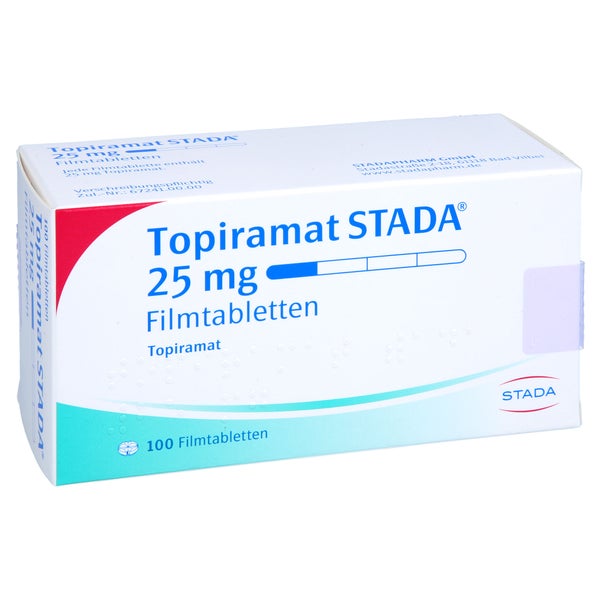 Topiramat Stada 25 mg Filmtabletten 100 St