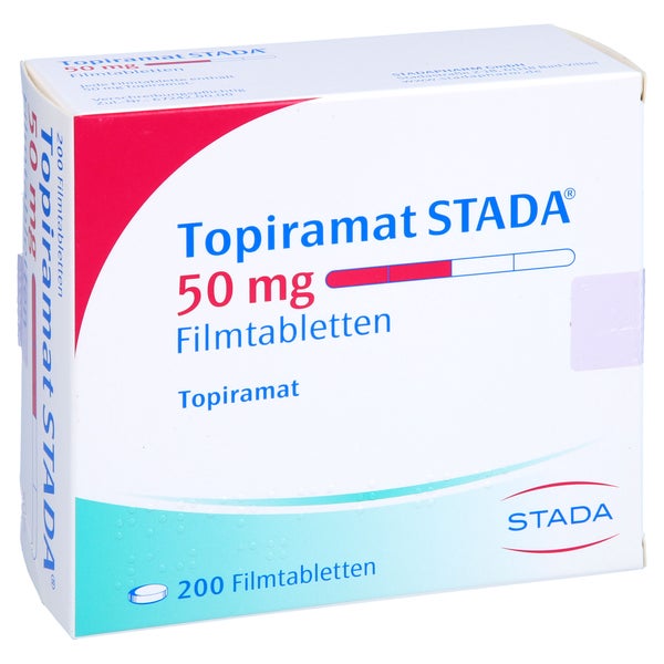 Topiramat Stada 50 mg Filmtabletten 200 St
