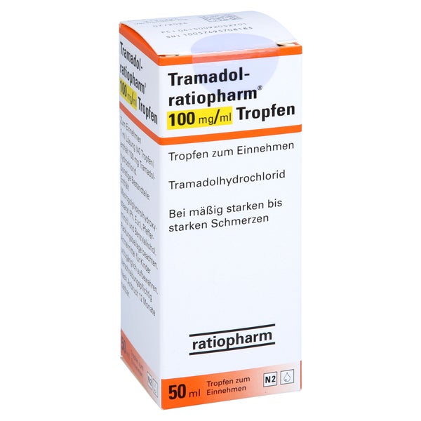 TRAMADOL-ratiopharm 100 mg/ml Tropfen z.Einnehmen 50 ml