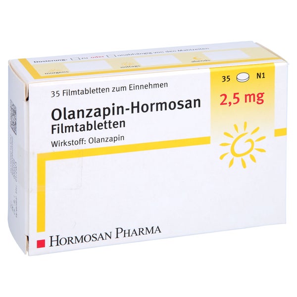 Olanzapin Hormosan 2,5 mg Filmtabletten 35 St