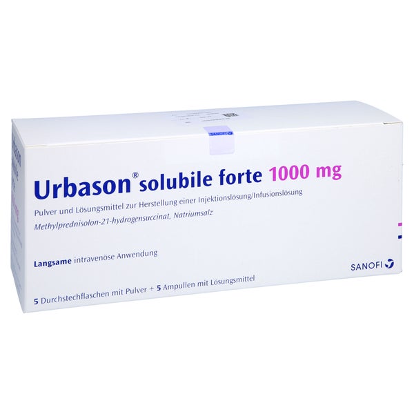 URBASON solubile forte 1000 mg P.u.LM H.Inj/Inf.L. 5 St
