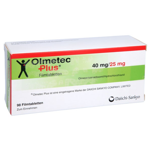 Olmetec Plus 40 mg/25 mg Filmtabletten 98 St