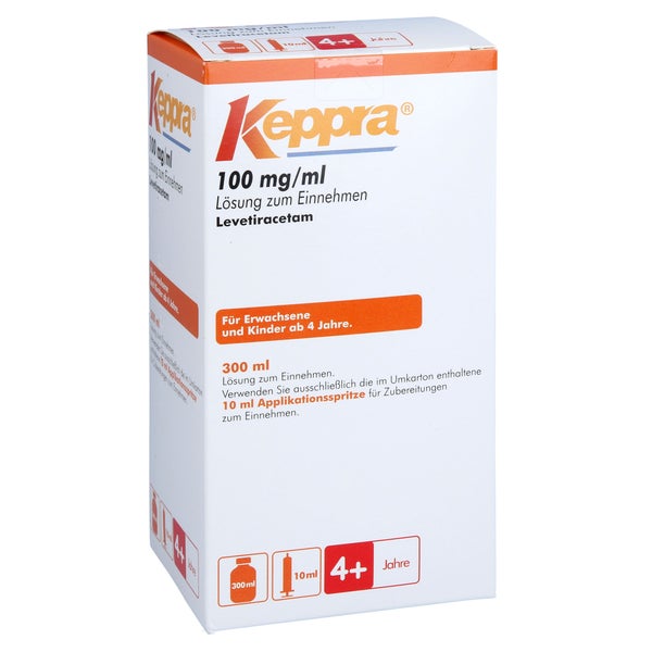 KEPPRA 100 mg/ml Lsg.z.Einnehmen 10ml Dos.Pipette 300 ml