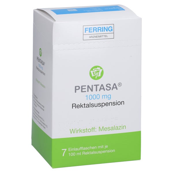 Pentasa 1.000 mg Rektalsuspension 7 St