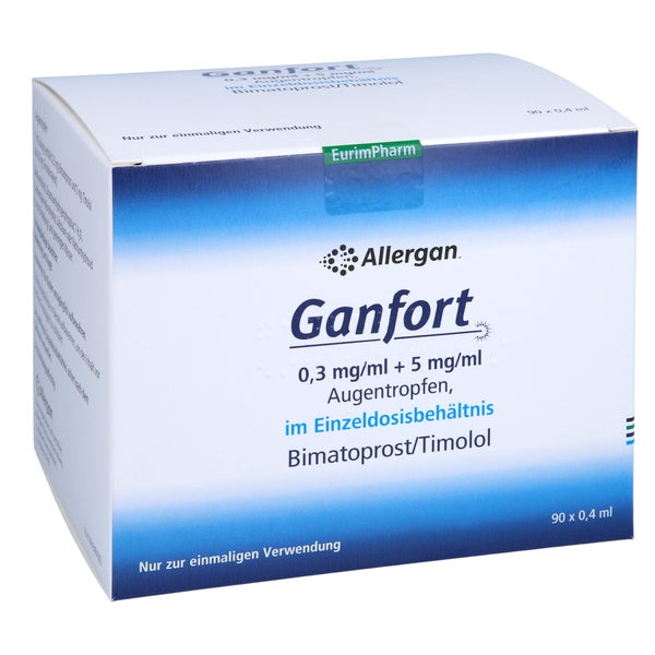 GANFORT 0,3 mg/ml + 5 mg/ml AT im Einzeldosisbeh. 90X0,4 ml