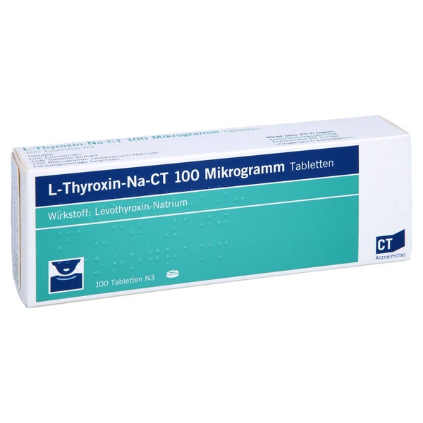 L-thyroxin-na-ct 100 µg Tabletten 100 St