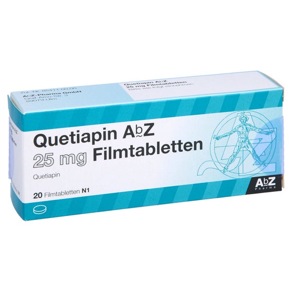 Quetiapin AbZ 25 mg Filmtabletten 20 St