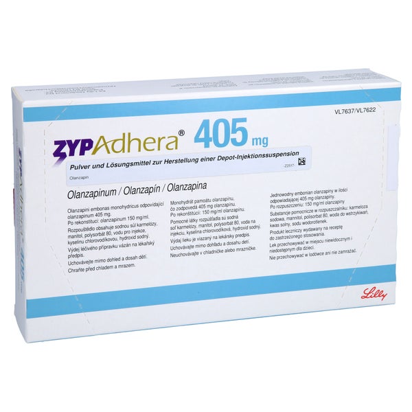 ZYPADHERA 405 mg Plv.+Lsm.z.Her.e.Depot-Inj.-Susp. 1 P