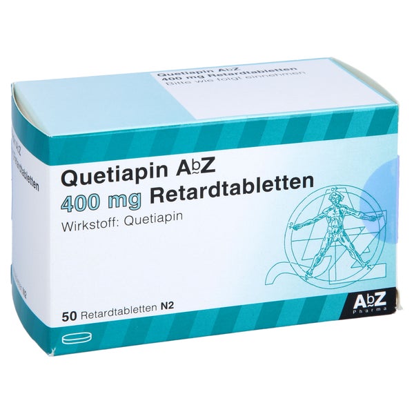 Quetiapin AbZ 400 mg Retardtabletten 50 St
