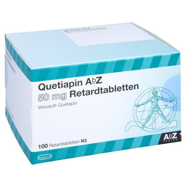 Quetiapin AbZ 50 mg Retardtabletten 100 St