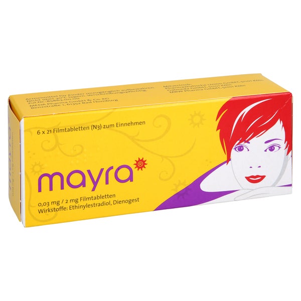 Mayra 0,03 mg/2 mg Filmtabletten 6X21 St