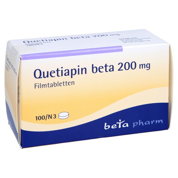 Quetiapin beta 200 mg Filmtabletten 100 St